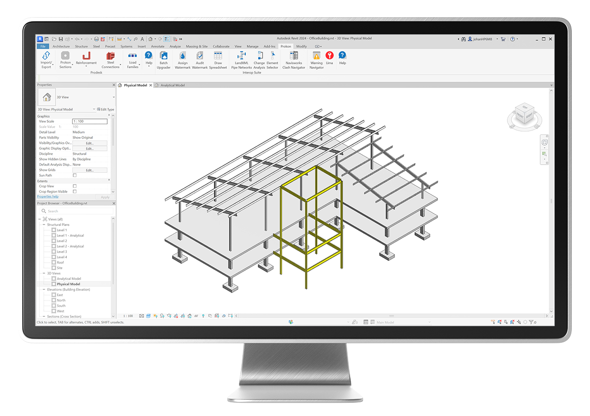 Image of related industry: Prodesk-04-Sumo-model-imported-to-Autodesk-Revit-sample 