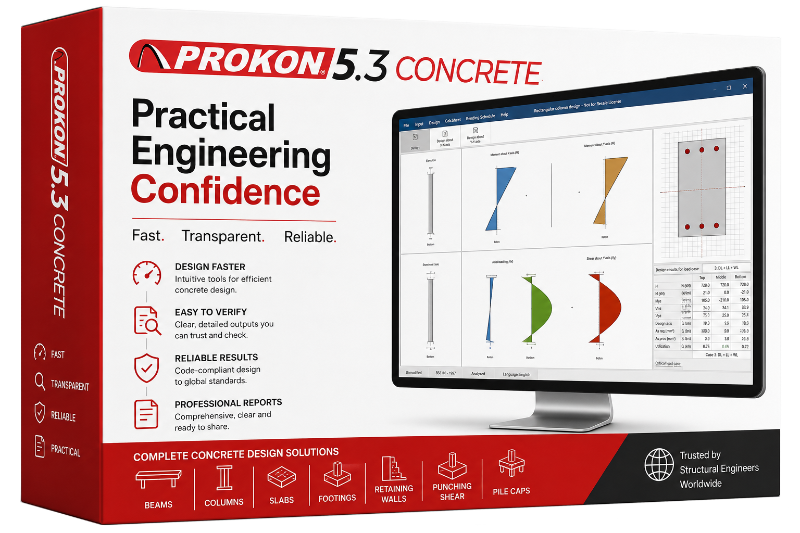 PROKON 5.3 Concrete packaging box